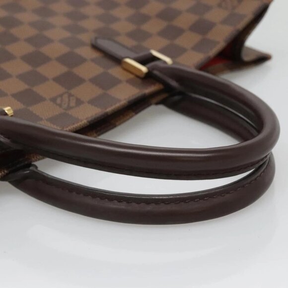 LOUIS VUITTON Damier Ebene Sac Plat Hand Bag - Picture 7 of 15